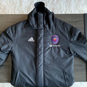 Chicago Fire FC Black Adidas Storm Jacket (S)